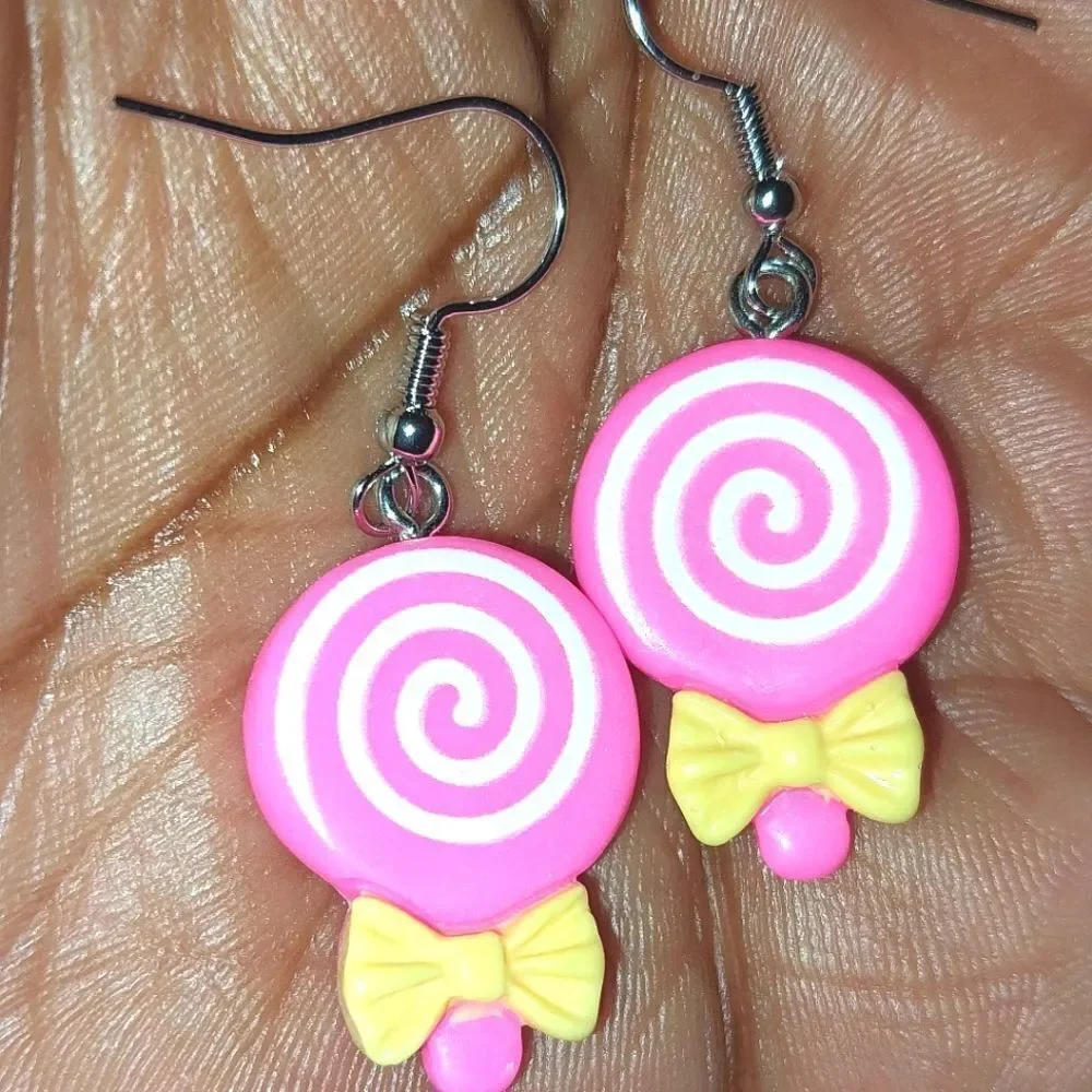 Super cute anime fashion earrings